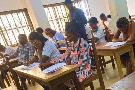 Students at campus